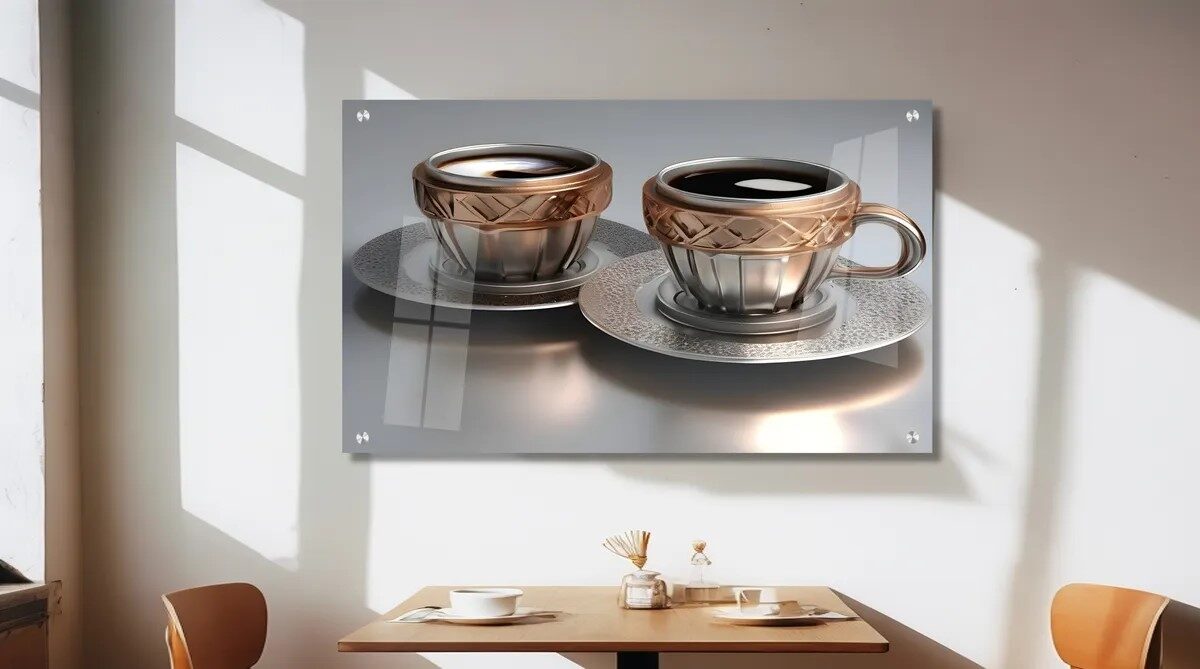 איך לבחור תמונות זכוכית לפינת אוכל מודרנית