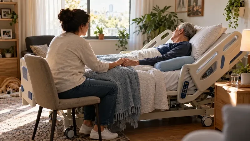 מיטות סיעודיות אחרי אירוע מוחי: לבנות מחדש את השגרה בבית